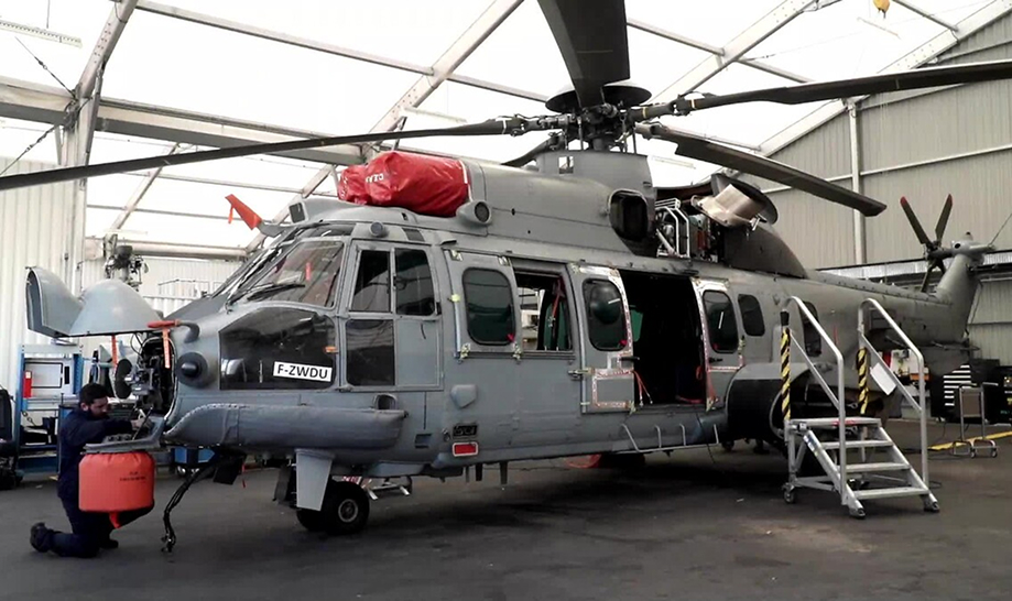 Helicopter inspection and coordination